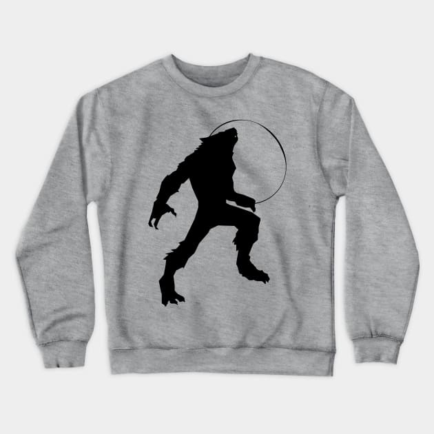 WOLFMAN MOONLIGHT Crewneck Sweatshirt by SimonAdamo